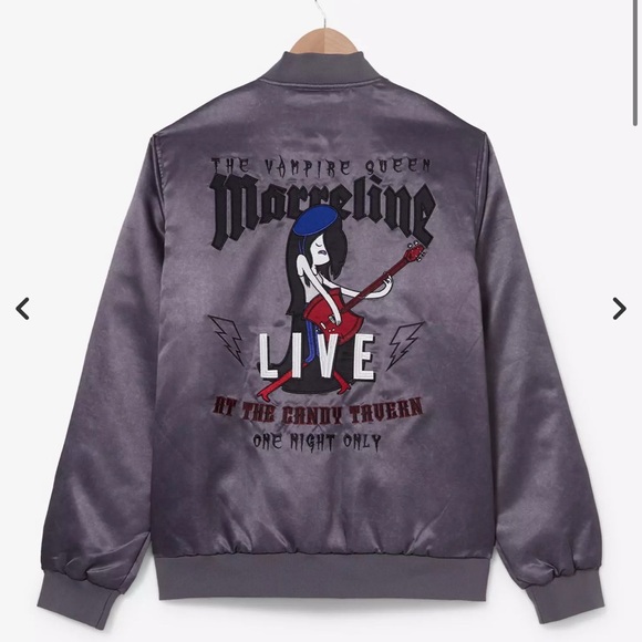 2X Adventure Time Marceline Icons Bomber Jacket - Picture 2 of 2